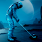 Avatar Image for the Golf Tournament, showing an Astronaut Playing Golf