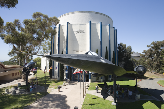 Spirit of St Louis Aerospace Museum Balboa Park, San Diego, California, USA  Stock Photo - Alamy